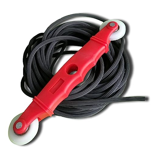 Kedergummi Kederband Fliegengitter Zubehör für Keder Gummischnur zur Befestigung von Fliegengittergewebe - Schwarz-Durchmesser 5.0mm, lang 10m Kedergummi Kederband Fliegengitter Zubehör für Keder Gummischnur zur Befestigung von Fliegengittergewebe - Schwarz-Durchmesser 5.0mm, lang 10m von MEEYI