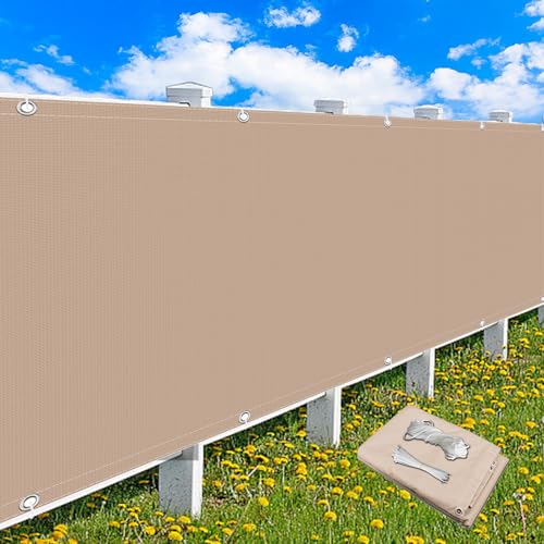 MEEYI Sichtschutz Balkon 1x10.5m, Balkon-sichtschutz Wind- und Wasserfest Segel Baldachin Meterware für Terrasse AußEnbereich Garten - Sand MEEYI Sichtschutz Balkon 1x10.5m, Balkon-sichtschutz Wind- und Wasserfest Segel Baldachin Meterware für Terrasse AußEnbereich Garten - Sand von MEEYI
