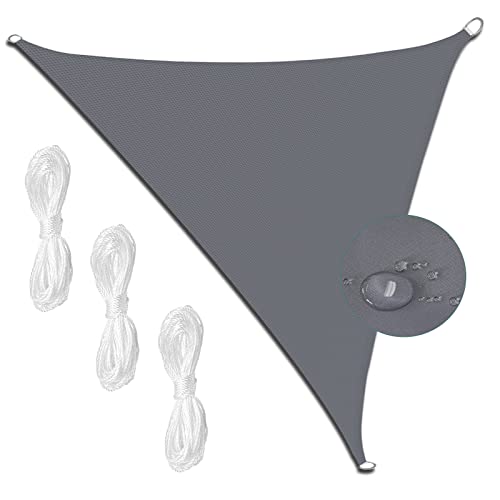 MEEYI Sonnensegel Sonnenschutz 5x5x7.1m Sonnensegel Wasserdicht Balkon 98% UV Schutz Sonnenschutz Wasserdicht für Garten Balkon Camping Outdoor mit Seil grau MEEYI Sonnensegel Sonnenschutz 5x5x7.1m Sonnensegel Wasserdicht Balkon 98% UV Schutz Sonnenschutz Wasserdicht für Garten Balkon Camping Outdoor mit Seil grau von MEEYI