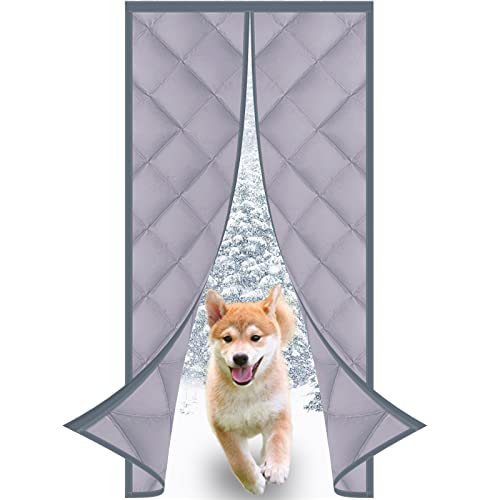 MEEYI magnetisches automatisches schließen isolierter türvorhang 110x210cm wärmedämmung lärmminderung magnetschirmtür wärmeschutzvorhang Magnet tür wärmeschutz für Fenster-Grau MEEYI magnetisches automatisches schließen isolierter türvorhang 110x210cm wärmedämmung lärmminderung magnetschirmtür wärmeschutzvorhang Magnet tür wärmeschutz für Fenster-Grau von MEEYI