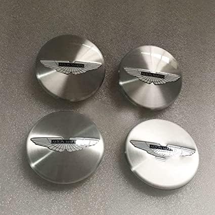 4 Stück Auto Nabendeckel Radmittenkappen für Aston Martin DBS DB9 V8 V12 Vantage Virage Rapide 69mm, Nabenkappen Radnabenkappen Staubschutzabdeckung Radnabenabdeckung Wasserdicht Zubehör von MEFFEE