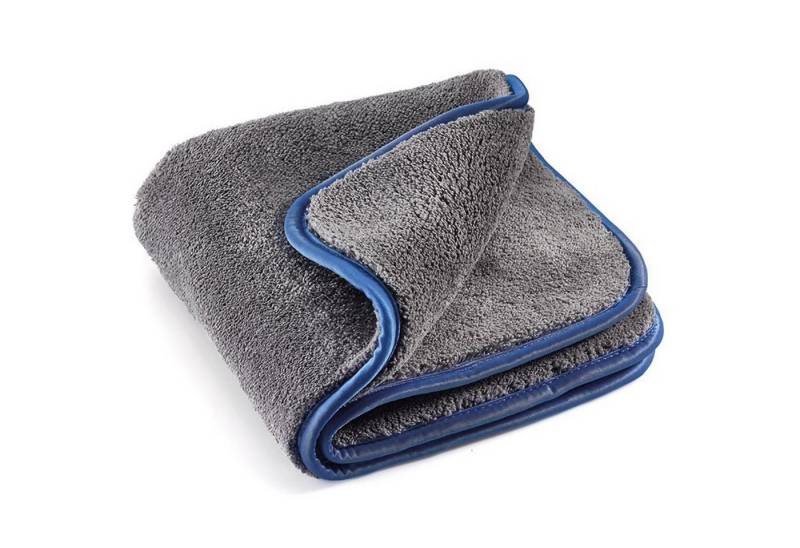 MEGA Clean Mikrofaser MEGA Flausch plus grau/blau 40x40cm Mikrofasertuch von MEGA Clean