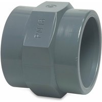 Bevo - Mega Gewindemuffe pvc-u 40 mm x 1 1/4 Zoll Klebemuffe x Innengewinde 10 bar, grau von BEVO
