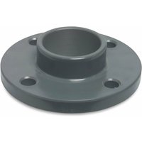 Mega Group - Mega Klebeflansch pvc-u DN25 x 32 mm din Flansch x Klebemuffe 10 bar, grau von MEGA GROUP