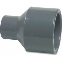 Mega Group - Mega Reduziermuffe pvc-u 50/40 mm x 25 mm Klebestutzen/Klebemuffe x Klebemuffe 16 bar, grau von MEGA GROUP