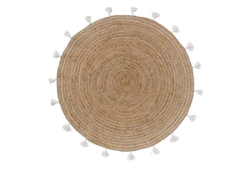 MEGA Möbel Teppich Teppich Jute rund SHIRA von MEGA Möbel