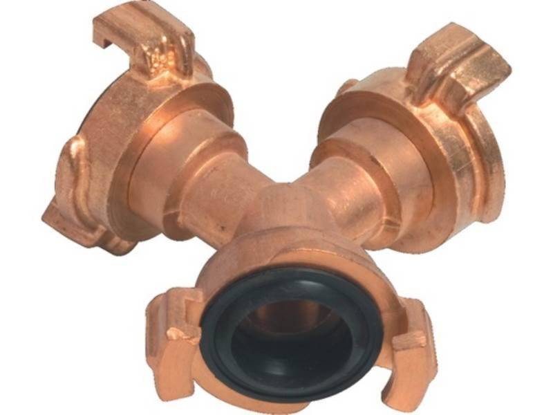 MEGA Schnellkupplung PROFEC 0420519 Y-Stück Schnellkupplung Messing Schlauchgröße 9,5-3 MEGA Schnellkupplung PROFEC 0420519 Y-Stück Schnellkupplung Messing Schlauchgröße 9,5-3 von MEGA