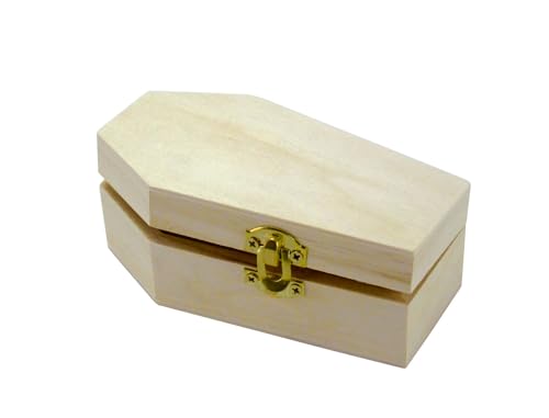 MegaCrea DIY Sarg Holz 11,5 x 6,5 x 4,3 cm von MÉGACRÉA