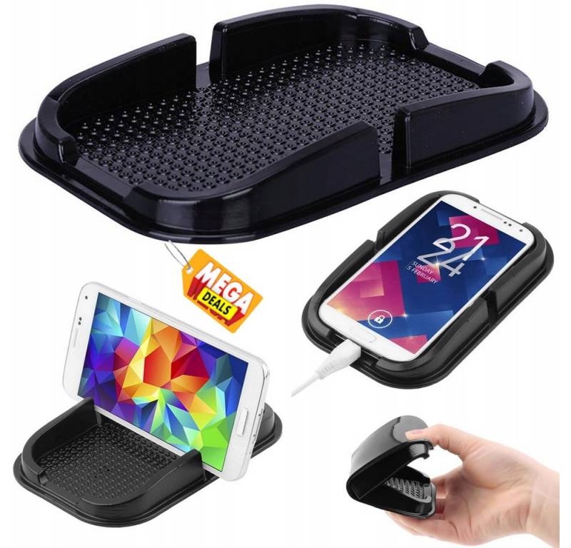 MEGADEALS Anti-Rutsch-Pad Antirutschmatte Auto Handy Antirutsch Halterung Anti Rutsch Matte Pad von MEGADEALS