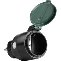Megalight - Schutzkontakt-Stecker Smart Plug Tuya IP44 schwarz IP44 16dBm Schalter von MEGALIGHT