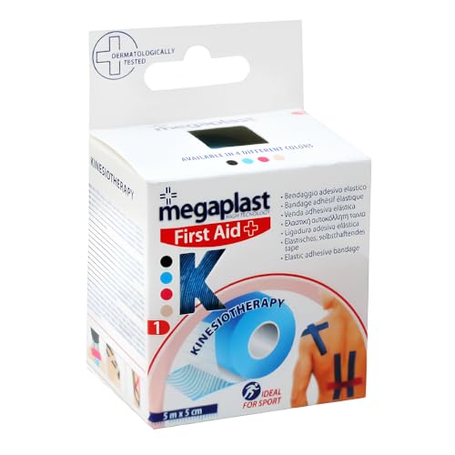 FORNOR MEGAPLAST 17855 MEGAPLAST KINETISCHES BLAUES BAND 5 m x 5 cm von MEGAPLAST