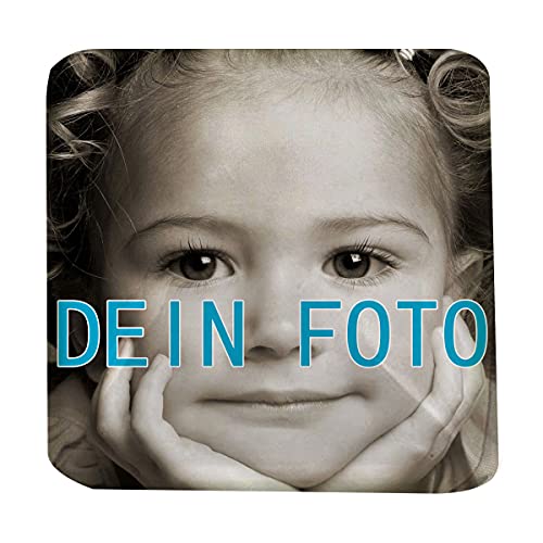 MEGAUK Fotomagnet mit eigenem Bild gestalten, Kühlschrankmagnet mit individuellem Foto, 5.5 x 5.5 cm Quadratisch vollflächig Bedruckt von MEGAUK