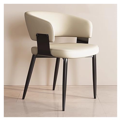 MEHWSAR Moderne Esszimmerstühle aus der Mitte des Jahrhunderts, Bequeme Boucle-Seitenstühle mit offener Rückenlehne, geschwungener Rückenlehne und Metallbeinen for Esszimmer/Lounge/Restaurant(Cream) MEHWSAR Moderne Esszimmerstühle aus der Mitte des Jahrhunderts, Bequeme Boucle-Seitenstühle mit offener Rückenlehne, geschwungener Rückenlehne und Metallbeinen for Esszimmer/Lounge/Restaurant(Cream) von MEHWSAR