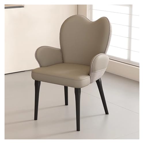 MEHWSAR Moderner Schminktisch-Küchensessel, Akzentstuhl, Esszimmerstühle, gepolsterter Lounge-Wohnzimmerstuhl, Empfangsstuhl, Wannenstühle mit Armlehnen und Rückenlehne(Style-3) von MEHWSAR