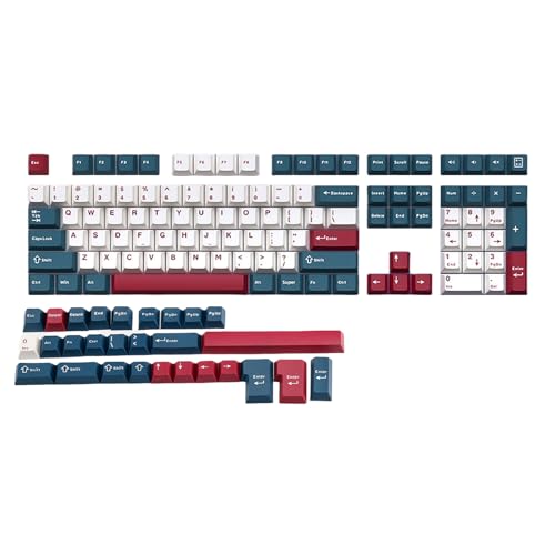 136Keys Mech Soldier Keycaps Double Shot Injections Original Height Keycap Key for Mechanical Keyboards von MEIBAOGE