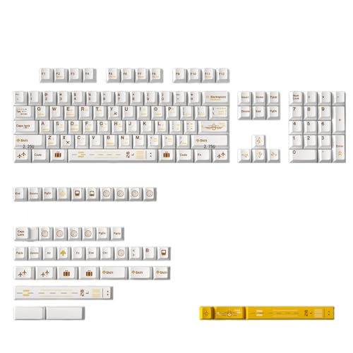 148Keys Personalisierte Flugplan-Tastenkappen, Farbsublimationstastenkappen, Tastenabdeckungen für mechanische Tastaturen 148Keys Personalisierte Flugplan-Tastenkappen, Farbsublimationstastenkappen, Tastenabdeckungen für mechanische Tastaturen von MEIBAOGE