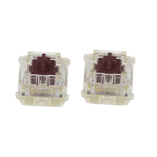 Für MX Feet Brown Clear Switches 2 Stück Mechanische Tastatur Ersatzteile RGB Schalter von MEIBAOGE