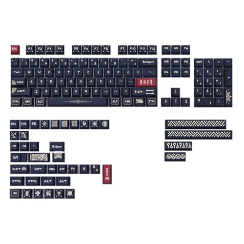 MEIBAOGE 142Key Ruins Keycaps Original Height Dye Sublimation Process Keycap for Mechanical Keyboards Switches MEIBAOGE 142Key Ruins Keycaps Original Height Dye Sublimation Process Keycap for Mechanical Keyboards Switches von MEIBAOGE
