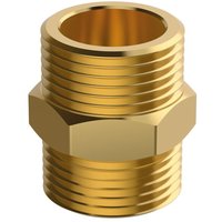 Flamco Doppelnippel 1/2' Messing, flachdichtend Flamco Doppelnippel 1/2' Messing, flachdichtend von MEIBES