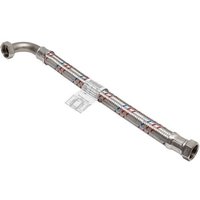 Meiflex Panzerschlauch dvgw 1' ig x 1' Bogen 500 mm 5627.1234.50 - Meibes von MEIBES