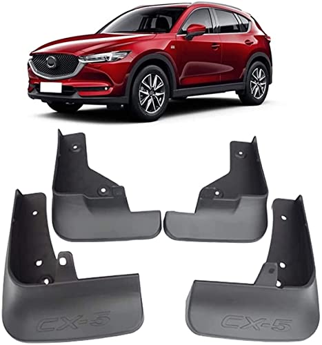 4 Stücke Auto Schmutzfänger Kotflügel für Mazda CX5 CX-5 2013-2020, Vorne Hinten Schwarz Spritzschutz Mudguards Schutz Dekoration von MEICHANG