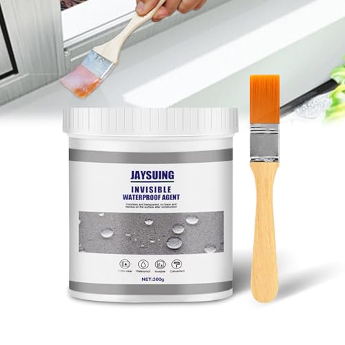 Transparenter Wasserdichter Beschichtungsmittel, 300g Invisible Waterproof Agent, Dichtmasse Wasserdicht, Aqua Dicht Transparent, Transparente Wasserdichte Beschichtung für Toilette, Fliesen, Wände Transparenter Wasserdichter Beschichtungsmittel, 300g Invisible Waterproof Agent, Dichtmasse Wasserdicht, Aqua Dicht Transparent, Transparente Wasserdichte Beschichtung für Toilette, Fliesen, Wände von MEIEGOU