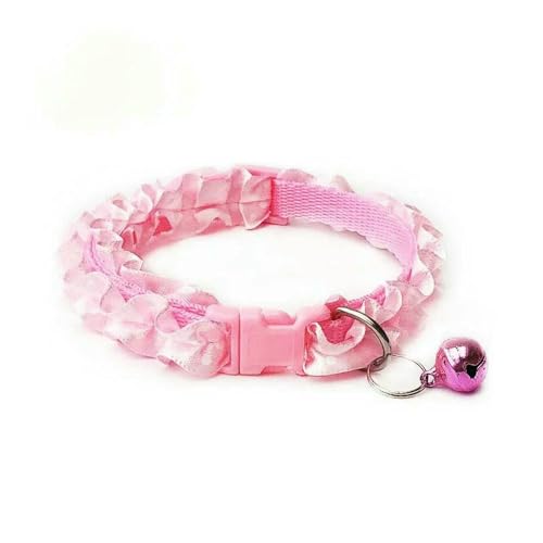 MEIFULLE 1 Stück Spitzenhalsband, Bezauberndes Spitzenhalsband für Hunde und Katzen mit Glöckchen – verstellbares Haustier für kleine Hunde und Katzen MEIFULLE 1 Stück Spitzenhalsband, Bezauberndes Spitzenhalsband für Hunde und Katzen mit Glöckchen – verstellbares Haustier für kleine Hunde und Katzen von MEIFULLE
