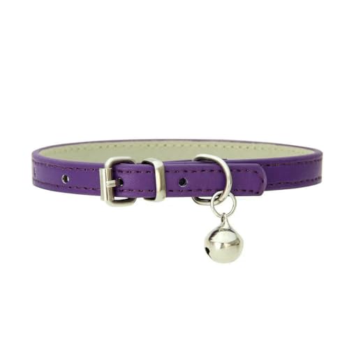 MEIFULLE Hundehalsband Pu-Leder Halsband Leine Haustier Hund Haustierbedarf Katze mit Glöckchen Chihuahua Katze MEIFULLE Hundehalsband Pu-Leder Halsband Leine Haustier Hund Haustierbedarf Katze mit Glöckchen Chihuahua Katze von MEIFULLE