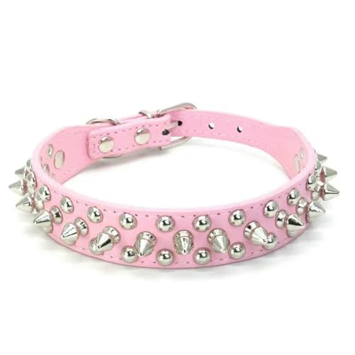 MEIFULLE Retro-Punk-Hundehalsband – strapazierfähiges Leder mit Spikes und Nieten für sicheren Sitz MEIFULLE Retro-Punk-Hundehalsband – strapazierfähiges Leder mit Spikes und Nieten für sicheren Sitz von MEIFULLE