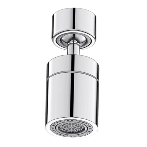 360° Drehbarer Wasserhahn-Aufsatz mit 2 Sprühfunktionen und Wassersparer | Universeller M22/M24 Adapter für Küchen- & Badezimmer-Spüle | Ideal für Familie & Haushalt von MEIION