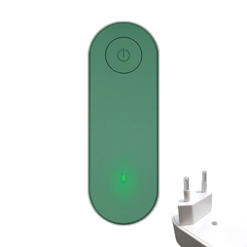 Clairu Ionischer Luftreiniger – Steckdosen-Air Purifier mit ECO-Chip leiser Betrieb ideal für Küche, Bad, Wohnzimmer- Verbessert Luftqualität tragbarer Negativ-Ionen-Generator von MEIION
