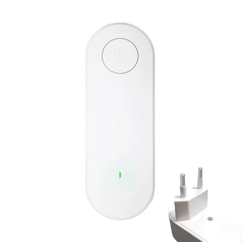 Clairu Ionischer Luftreiniger – Steckdosen-Air Purifier mit ECO-Chip leiser Betrieb ideal für Küche, Bad, Wohnzimmer- Verbessert Luftqualität tragbarer Negativ-Ionen-Generator von MEIION