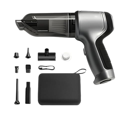 NORSKY CLEAN FIT Performance - Das Original Handstaubsauger mit 19000Pa Saugleistung, USB aufladbarer Mini Staubsauger für Auto, Haus und Küche, multifunktional mit Mehreren Bürsten von MEIION