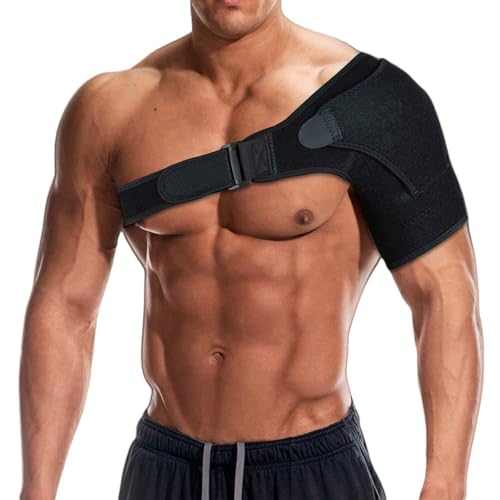 MEIION Vuleia FlexiBrace - Sanfte Schulterstütze für sofortige Schmerzlinderung Verstellbare Schulterstütze mit Druckpolster Unisex, geeignet für linke und rechte Schulter MEIION Vuleia FlexiBrace - Sanfte Schulterstütze für sofortige Schmerzlinderung Verstellbare Schulterstütze mit Druckpolster Unisex, geeignet für linke und rechte Schulter von MEIION