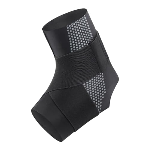 MEIION amalios AnkleGuard - Sprunggelenk aktive Schutzbandage Verstellbare Knöchelunterstützung mit dehnbarer Knöchelscheibe – atmungsaktive, schweißabsorbierende Knöchelhülle für Sport von MEIION