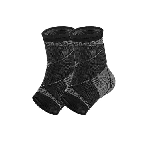 MEIION haltungshelfer 3-D Profi Sprunggelenkbandage Ultra-Dünne Sprunggelenkbandage - Verstellbare Fußstütze, Atmungsaktiv & Strapazierfähig von MEIION