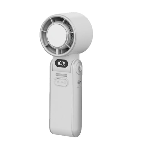 MEIION invisla FrostedVenti Faltbarer Handventilator mit Eisplatte, Erfrischende Abkühlung to go – perfekt für heiße Sommertage von MEIION