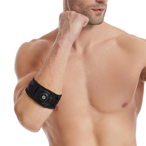 amalios ElbowGuard mit innovativem BOA-System gegen Tennis und Golferarm Verstellbare Ellenbogenbandage für Männer und Frauen Unterstützung bei Tennis, Golf und Sport amalios ElbowGuard mit innovativem BOA-System gegen Tennis und Golferarm Verstellbare Ellenbogenbandage für Männer und Frauen Unterstützung bei Tennis, Golf und Sport von MEIION