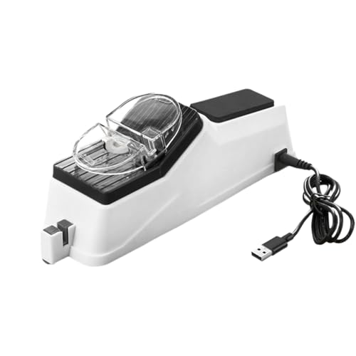 festberg Klingenzauber Pro Elektrischer Messerschärfer mit rutschfester Basis Hygienisch, leicht zu reinigen, für präzises Schärfen von Küchenmessern und Scheren festberg Klingenzauber Pro Elektrischer Messerschärfer mit rutschfester Basis Hygienisch, leicht zu reinigen, für präzises Schärfen von Küchenmessern und Scheren von MEIION