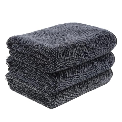 fixdry Ultra-Mikrofaser-Tuch Super saugfähiges Mikrofaser Handtuch, geeignet zum Duschen und Reinigen, saugfähiges Autotuch, Größe 40 × 60 cm von MEIION