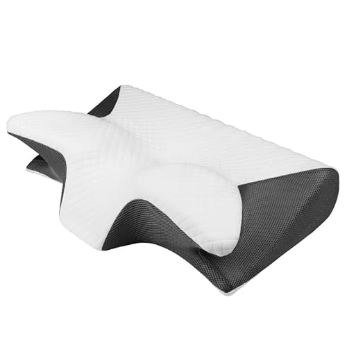 pillowdaddy Pillow Daddy Das Nacken - Therapiekissen Ergonomisches Memory Foam Kissen – Nackenstützkissen für Seiten-, Rücken- & Bauchschläfer, atmungsaktiv & waschbar von MEIION