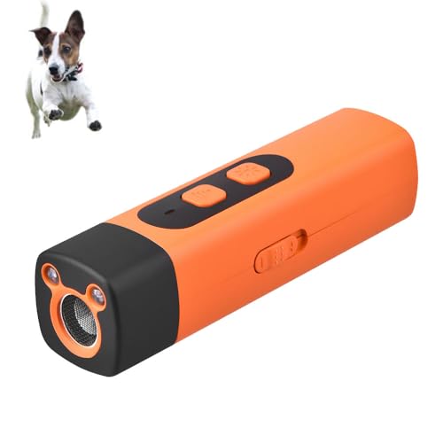 virolia RuhePfote Pro Ultraschall-Hundeabwehrgerät – Effektive Anti-Bell-Lösung mit LED-Taschenlampe, 10 Meter Reichweite, für kleine Hunde geeignet von MEIION