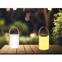 Meinewunschleuchte - 2er set Outdoor Tischleuchten 24cm mit Fernbedienung & rgb - Solar & usb Meinewunschleuchte - 2er set Outdoor Tischleuchten 24cm mit Fernbedienung & rgb - Solar & usb von MEINEWUNSCHLEUCHTE