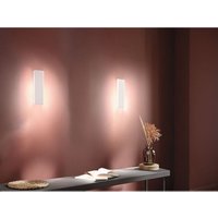 2er set flache led Wandlampen Weiß mit Schalter, Länge 30,5cm von MEINEWUNSCHLEUCHTE