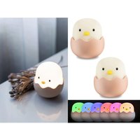 Meinewunschleuchte - 2er Set led Nachtlichter, per usb aufladbar, dimmbar, 7 Lichtfarben - Höhe 12cm Meinewunschleuchte - 2er Set led Nachtlichter, per usb aufladbar, dimmbar, 7 Lichtfarben - Höhe 12cm von MEINEWUNSCHLEUCHTE