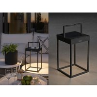 2er set Akku Tischleuchten Outdoor, per Solar & usb aufladbar mit Wandhalterung von MEINEWUNSCHLEUCHTE