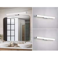 Meinewunschleuchte - 2er set Bad Spiegelleuchten mit Schalter, Licht neutralweiß, Breite 60cm von MEINEWUNSCHLEUCHTE