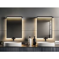 2er set dimmbare led Bad Spiegelleuchten schwenkbar, Schwarz Breite 50cm 2er set dimmbare led Bad Spiegelleuchten schwenkbar, Schwarz Breite 50cm von MEINEWUNSCHLEUCHTE