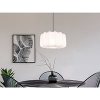 Ausgefallene led Pendelleuchte mit Stoff Lampenschirm in Weiß, ø 40cm Ausgefallene led Pendelleuchte mit Stoff Lampenschirm in Weiß, ø 40cm von MEINEWUNSCHLEUCHTE