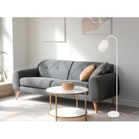 Led Stehleuchte in Weiß mit ausgefallenem Stanzmuster, Höhe 147cm von MEINEWUNSCHLEUCHTE